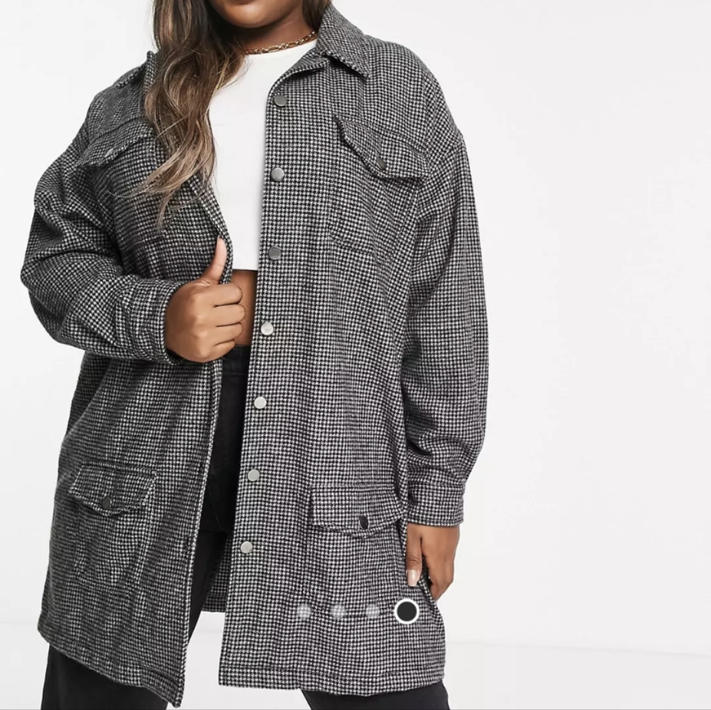 ASOS Curve shacket
